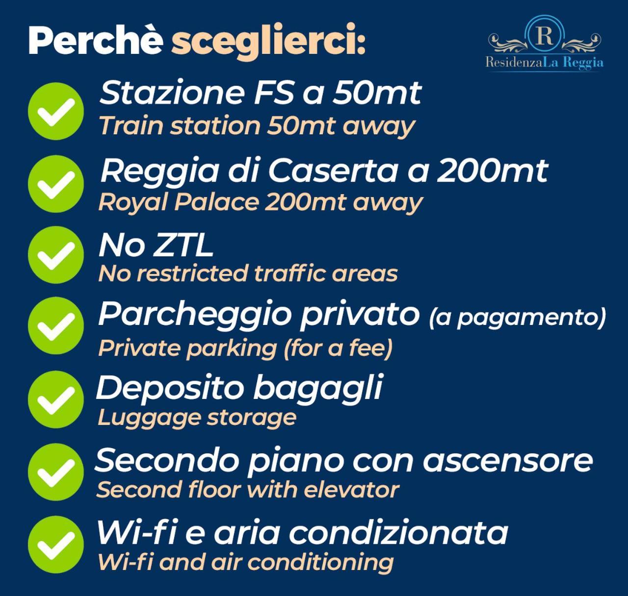 Bed and Breakfast Residenza La Reggia Caserta Exteriér fotografie